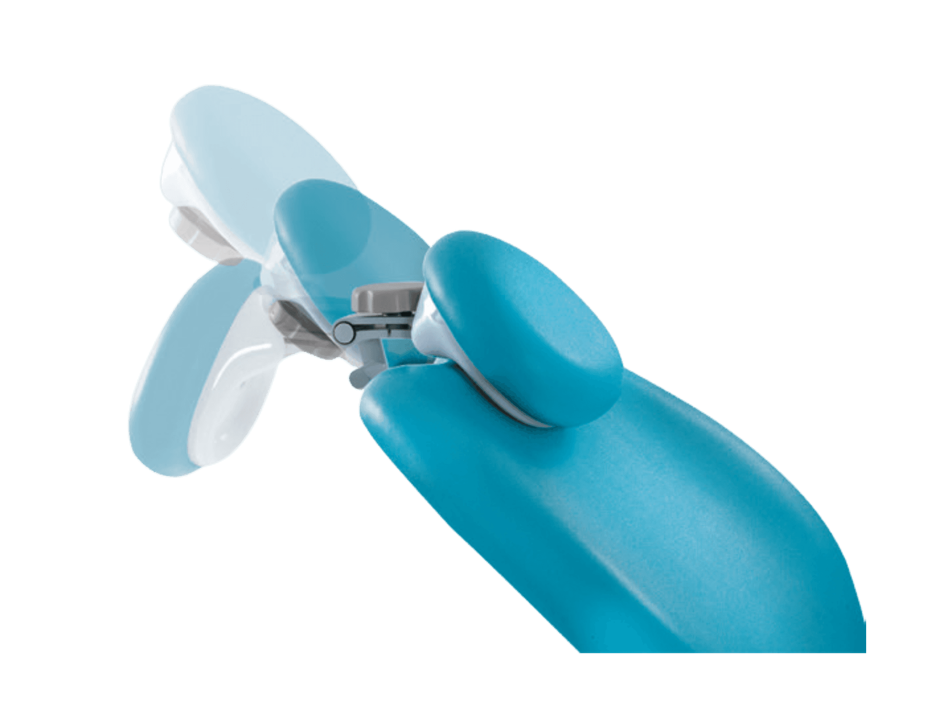 DOUBLE ARTICULATED HEADREST