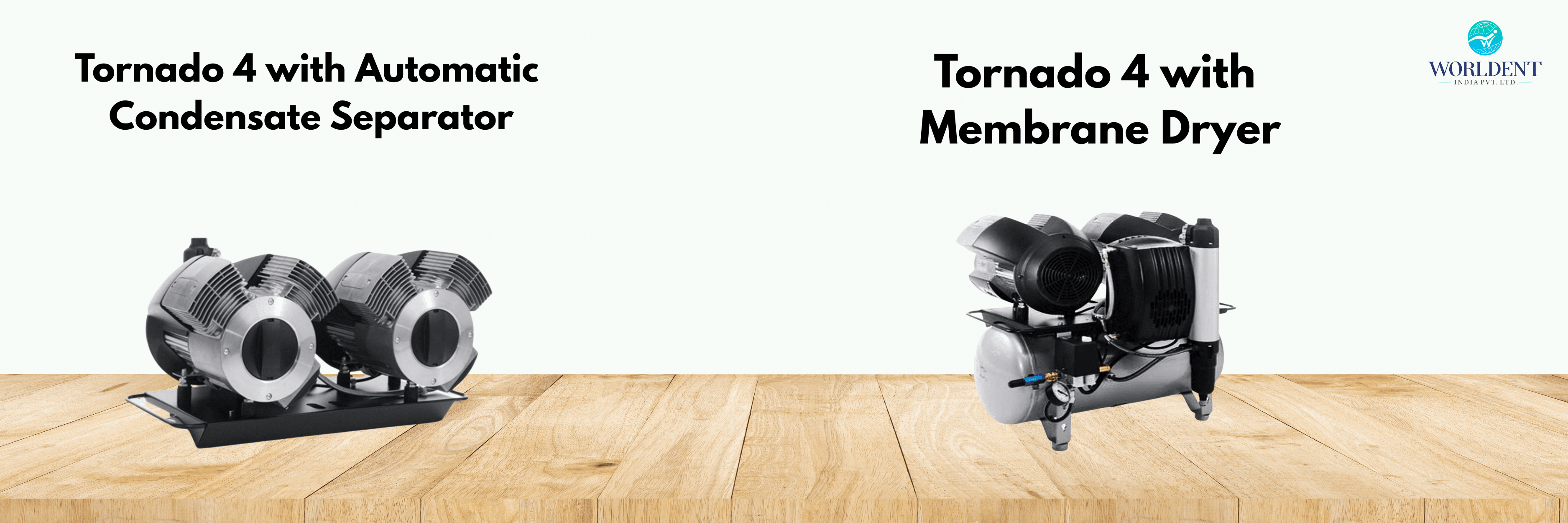 Durr Dental Tornado 4 with Membrane Dryer Banner