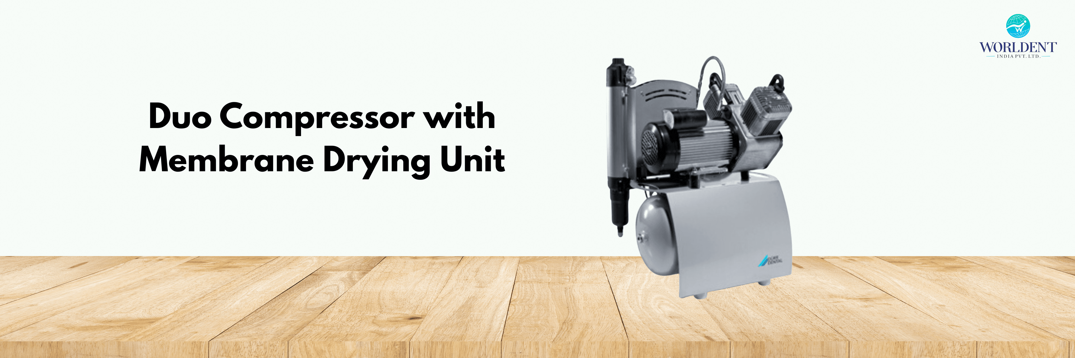 Durr Dental Duo Compressor with Membrane Drying Unit Banner
