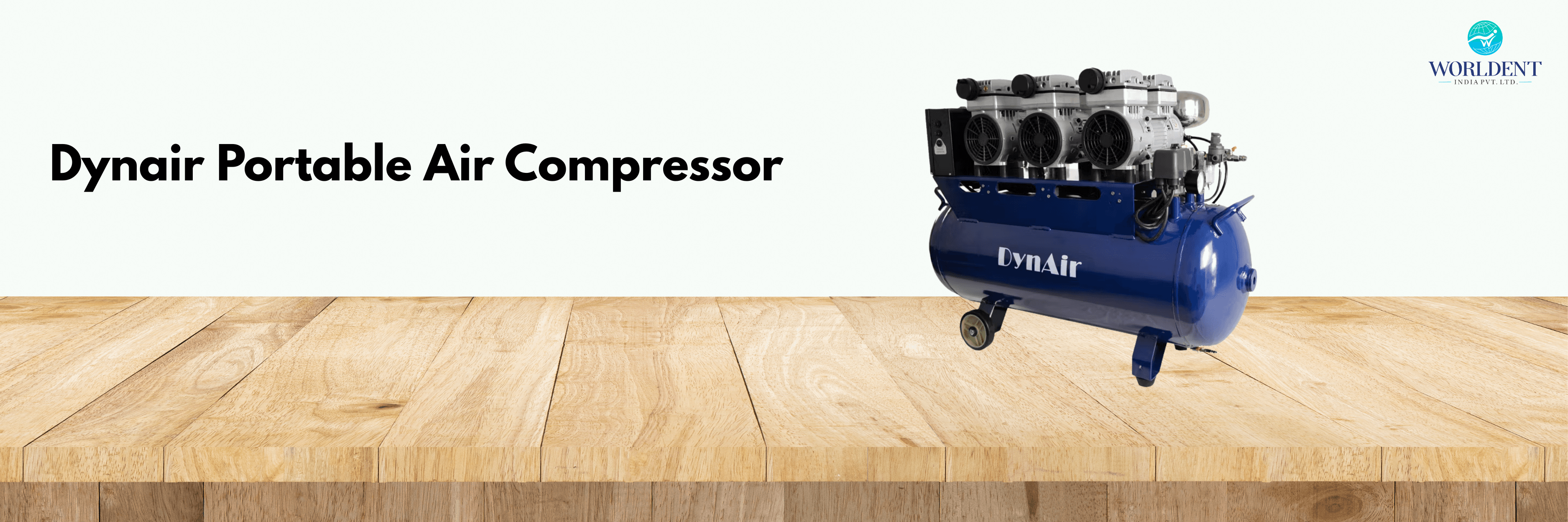 Dynair Portable Air Compressor Banner