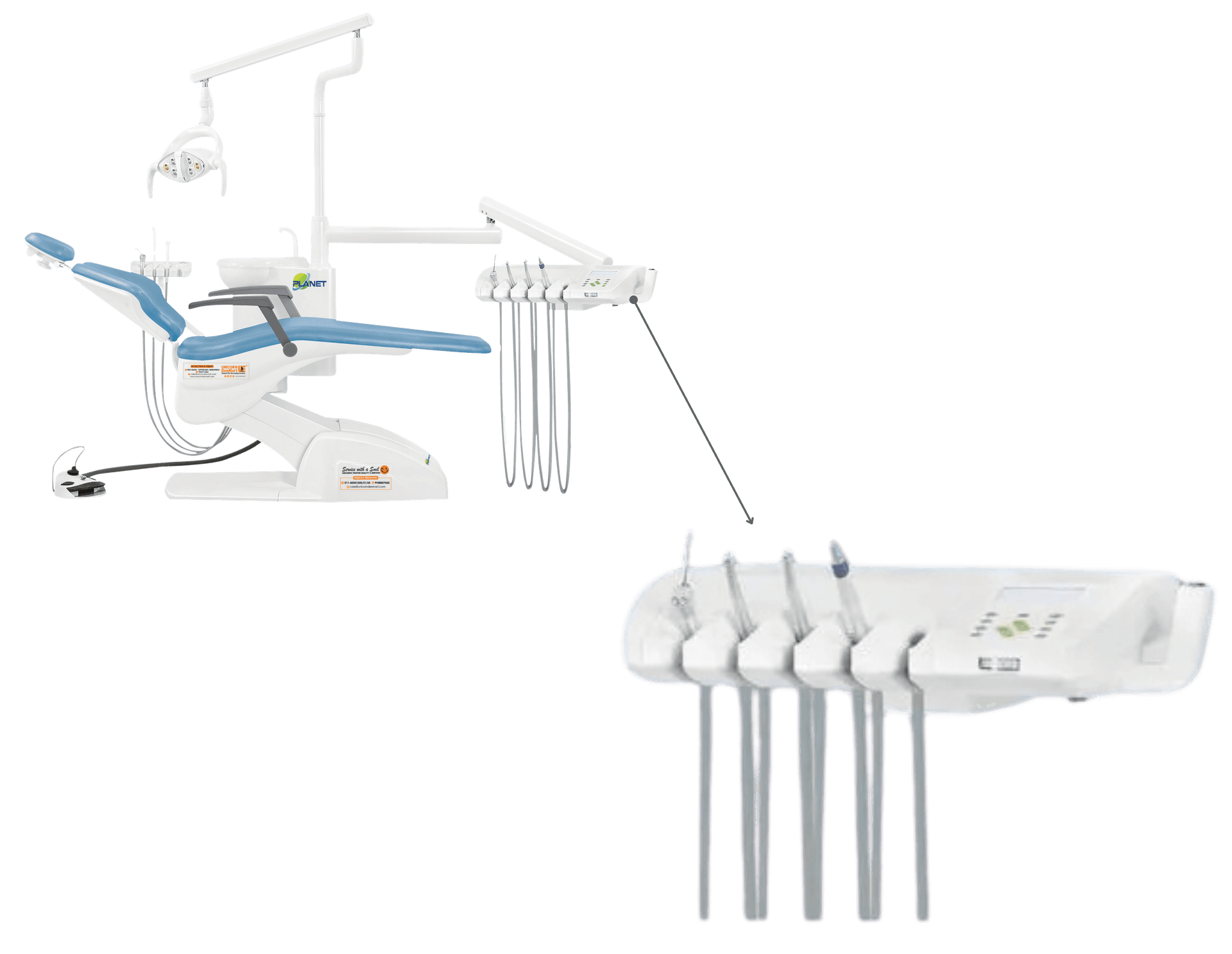 UNDER HANGING DELIVERY